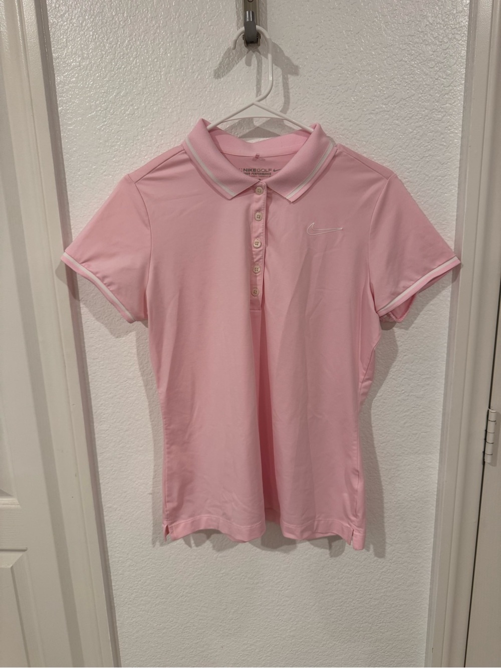 Nike Women’s Light Pink Polo Shirt